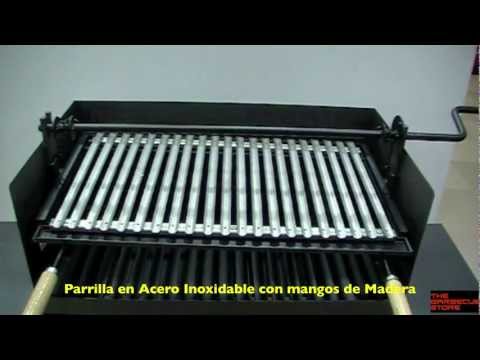 Barbacoa con Ruedas Metálica y con Elevador Imex El Zorro