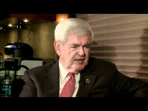 Gingrich to NewsHour: I Have Momentum to Beat 'Liberal' Romney