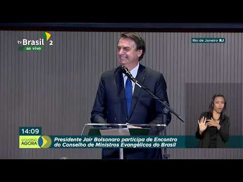 Presidente Bolsonaro  participa de Congresso Nacional de Pastores