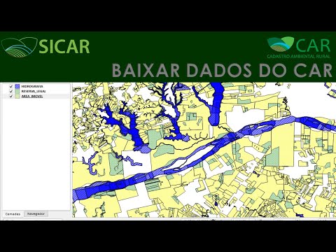 Baixar dados do Cadastro Ambiental Rural