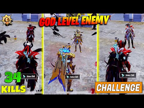 ???? OMG !! GOD-LEVEL ENEMY WITH ALL X-SUITS EXITED MATCH &amp; CHALLENGED ME &amp; BLOODRAVEN X-SUIT IN BGMI