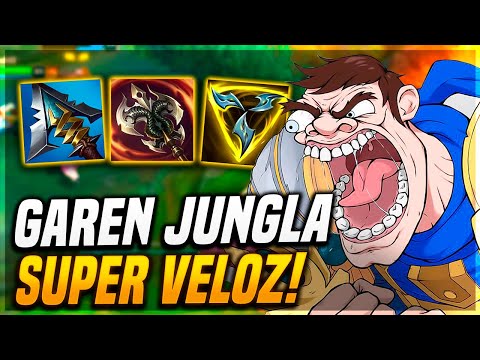 Thumbnail for ¡COMO GANAR CON GAREN JUNGLA! MAS RAPIDO QUE TODOS | League of Legends