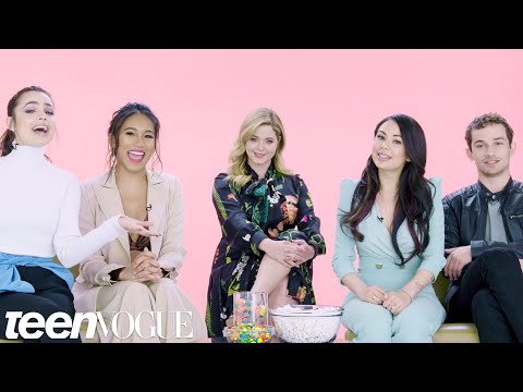Thumbnail for "Pretty Little Liars: The Perfectionists" Cast Plays 'I Dare You' | Teen Vogue