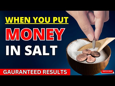 Thumbnail for ✝️ Put Money In Salt And See What Happens (Guaranteed Results) || Money Salt Rituals ????????