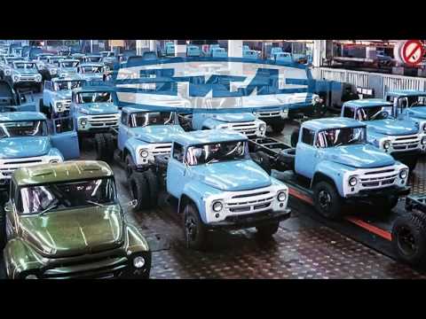 ЗИЛ и КАМАЗ, два автогиганта -  конкуренты? Кинохроника 1977 год.