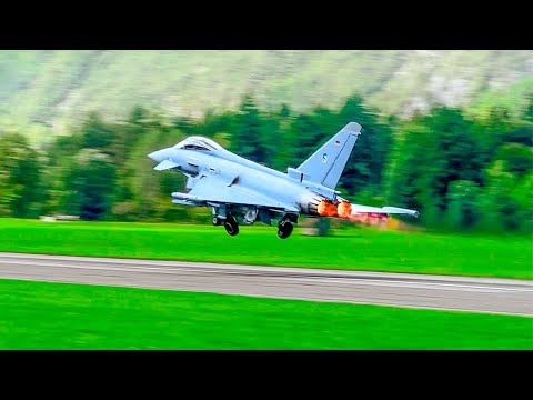 Jaw-dropping Eurofighter flight at ZigAirMeet 2023 ????