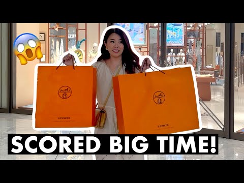 Thumbnail for SCORED BIG TIME AT HERMES ???? BEIJING CHINA TRAVEL VLOG!