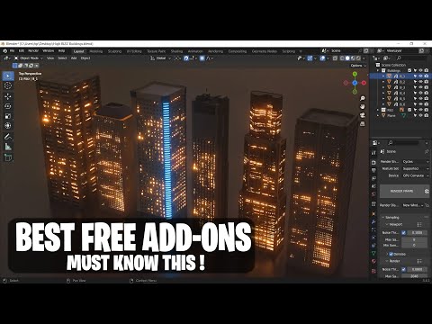 Thumbnail for Blender Free Addons You Probably Missed!