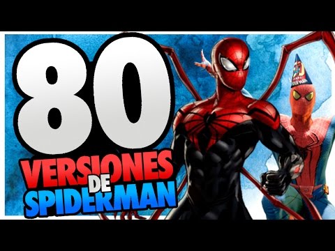 Todas Versiones distintas de Spiderman (O bueno... al menos +80)