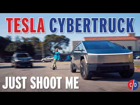 Thumbnail for Tesla Cybertruck Cyberbeast Road Test Review: Just Shoot Me | Car and Driver