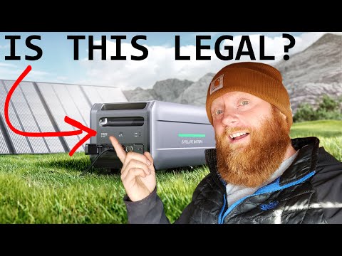 Best solar power generator 2023 - Should this be legal?