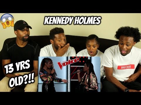Thumbnail for The Voice 2018 Blind Auditions - Kennedy Holmes' Cover of Adele's "Turning Tables" Gets Four Turns
