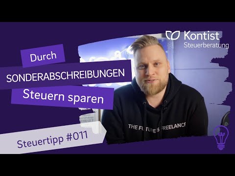 Thumbnail for Sonderabschreibung §7g EStG | STEUERN SPAREN für Selbständige
