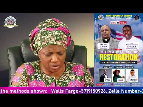 Thumbnail for Adura Abiyamo-Abiyamo Otito Alayo - April 8, 2024