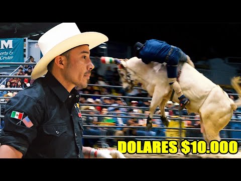 CON SOLO UNA MONTA SE GANO 10,000 DOLARES EL JINETE!! En el Torneo Rey de Reyes de la Plaza