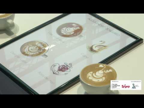 Alessandro Zengiaro Campionato italiano Latte Art - SEMIFINALE Alessandro Zengiaro