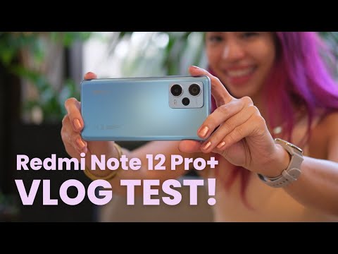 Xiaomi Redmi Note 12 Pro+ CAMERA Vlog Test