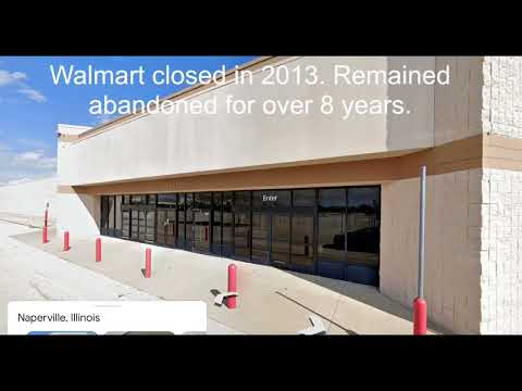 Abandoned Walmart. Naperville IL