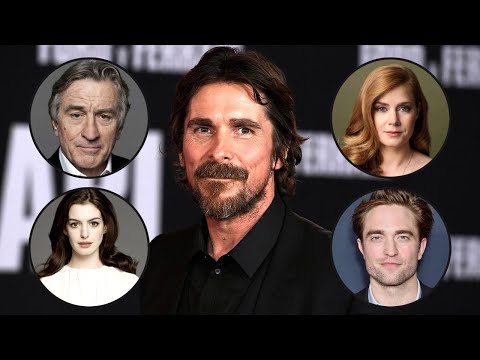 Thumbnail for Actors on Christian Bale (Gary Oldman, Anne Hathaway, Robert Pattinson, Robert de Niro & more)