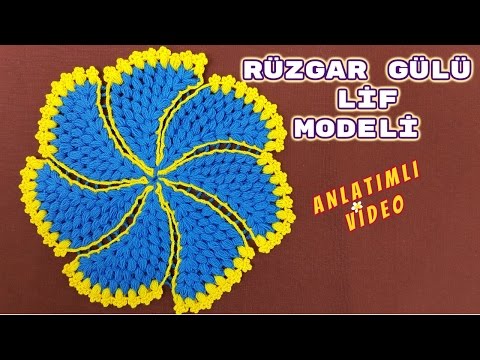 Thumbnail for RÜZGAR GÜLÜ LİF MODELİ │Yapılışı - Anlatımlı Video