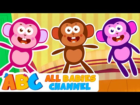 Five Little Monkeys + More Nursery Rhymes &amp; Kids Songs Compilation | All Babies Channel