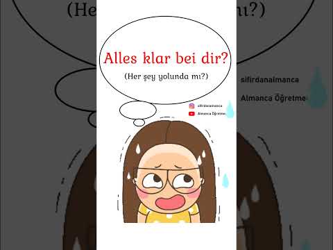 Almancada farklı şekillerde “nasılsın?” sorusunu sormak!????????????