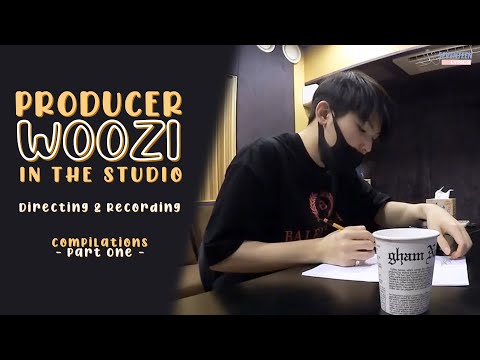 [PART 1] Seventeen Woozi in Recording Studio [Going Seventeen cut] (고잉세븐틴 프로듀서 우지 모음)