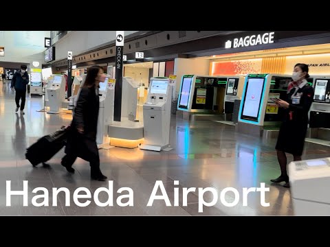 Thumbnail for 羽田空港 第一ターミナル JAL 日本航空 Haneda Airport Terminal1 京浜急行 羽田空港第１ターミナル駅 Tokyo Japan 東京 京急
