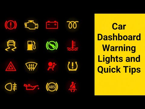 Thumbnail for Warning Lights On Your Car’s Dashboard, What Do They Mean (Explanation) | Quick Tips | Bright Source