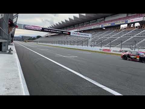 ニスモフェスティバル2022 テスト走行