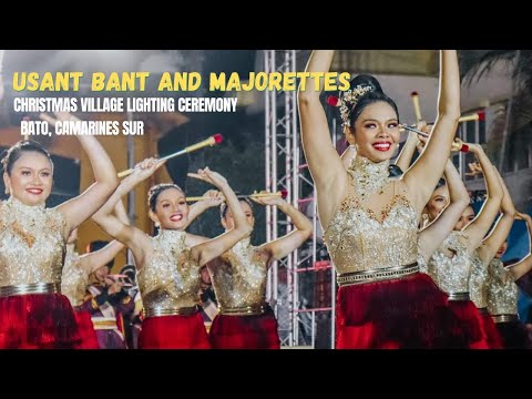 USANT Band and Majorettes spice up the Christmas Village Lighting in Bato, Camarines Sur ✨✨