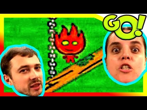 БолтушкА, ПРоХоДиМеЦ  и новые Приключения ОГНЯ и ВОДЫ! #489 ИГРА - Огонь и Вода