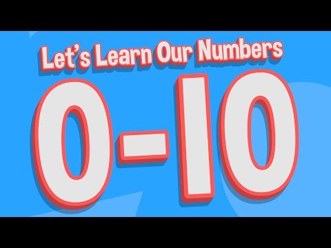 Let&apos;s Learn Our Numbers 0-10 | Counting Song for Kids | Jack Hartmann Writing Numbers