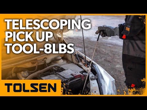 TOLSEN Telescoping Pick Up Tool with 8LBS Magentic Power