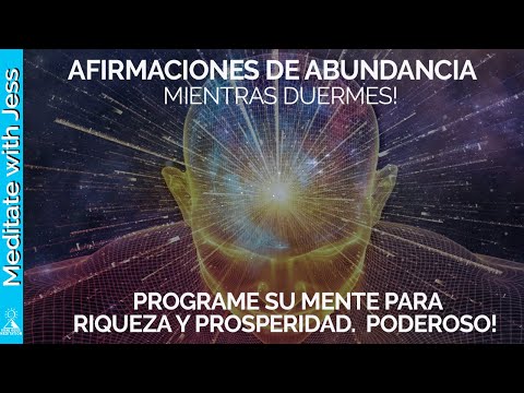 Thumbnail for Afirmaciones de ABUNDANCIA mientras duermes! Programe su mente para riqueza y prosperidad. PODEROSO!