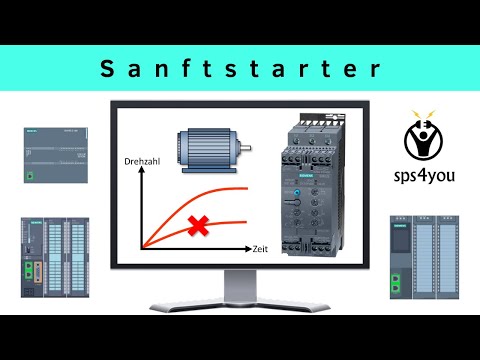 Sanftstarter für Motor - SPS programmieren lernen - Online Profikurs (Kapitel 8.1.13)