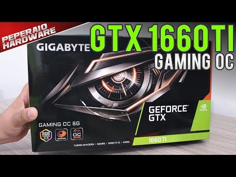 GIGABYTE GTX 1660 Ti Gaming OC 6GB - Unboxing e Primeiras Impressões (PT-BR)