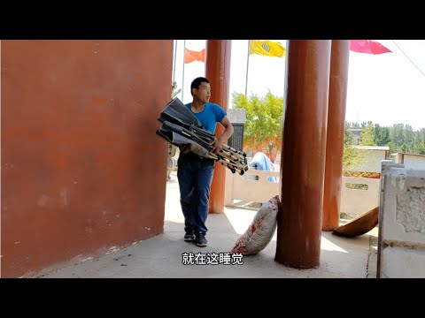 骑行穷游不想被人发现专门找隐蔽的地方休息不怕黑夜只怕被人打扰【追梦流浪记】