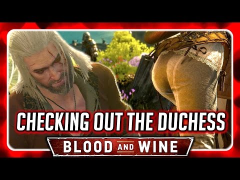 Thumbnail for Witcher 3 ???? Geralt Gawks at the Duchess' Assets ???? BLOOD AND WINE
