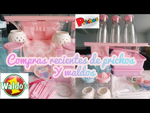 compras, lo nuevo de prichos y algunos articulos de waldo's