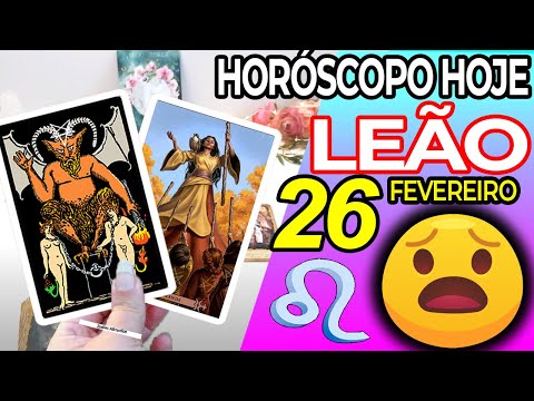 Thumbnail for ⚠️???? ???????????????????? ???????????????????? ???????? ???????????????? ???????????????????? ????????????????????????????????❗️???? Leão ♌ 26 Fevereiro 2024 Horoscopo do dia de hoje ♌ Tarot