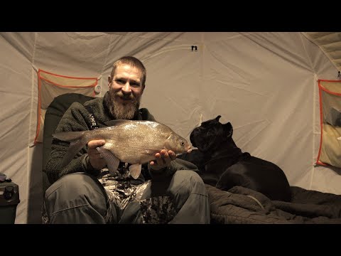 Как Поймать Леща в Бесклёвье! Рыбалка с ночёвкой! Февравль 2020г!