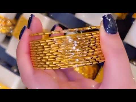 Thumbnail for Gold Bangles Designs 2025 with Price ||Light Weight Gold Jewellery with Price||Gold Bala Design