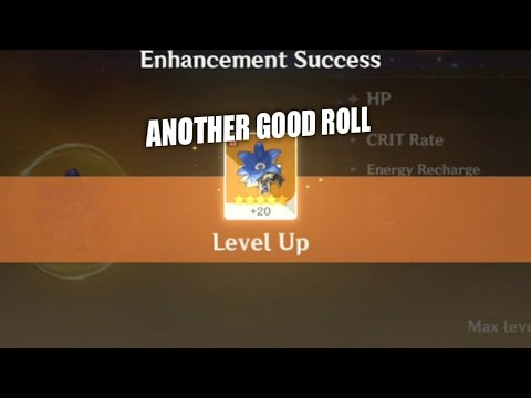 I Got a Good Roll Artifact but at What Cost - Artifacts Roll | Genshin Impact