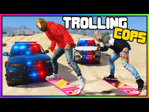 GTA 5 Roleplay - HOVERBOARDS TROLLING COPS | RedlineRP