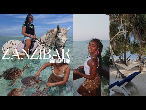 Travel vlog | Birthday Trip to Zanzibar!???????? Fun Filled Experiences, Things To Do, Baecation + More!