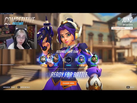 Thumbnail for ASPEN JUNO MAIN! OVERWATCH 2 SEASON 17 TOP 500