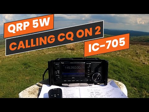 Using my new Icom IC-705 on 5W with great success