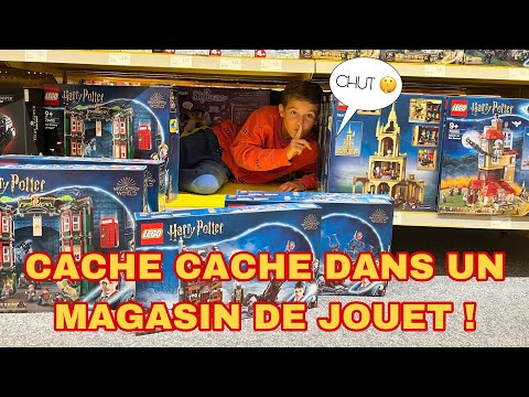 CACHE CACHE GÉANT DANS UN MAGASIN DE JOUET ! ft @PNRFAMILY
