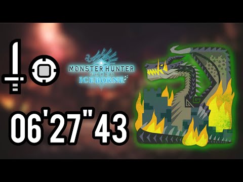 Thumbnail for 【MHWI】ミラボレアス 片手剣 6分27秒 猫火事場 / Fatalis SnS【モンハンワールドアイスボーン】